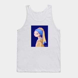 Girl with a Pearl Earring Tank Top